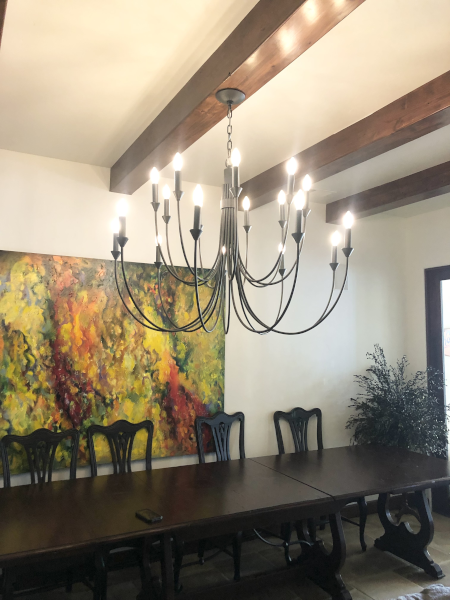 Dining room lighting