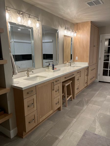 Daily bathroom remodel after