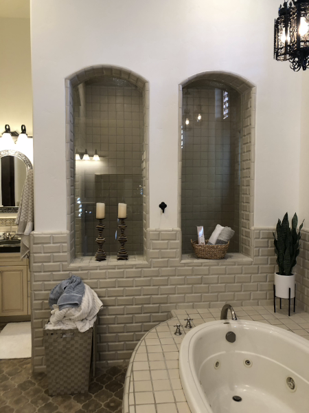 Satterfield bathroom remodel cabinet before