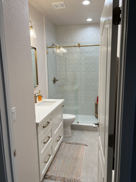Elly bathroom remodel
