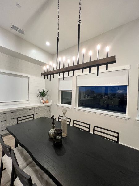 Dining room lighting
