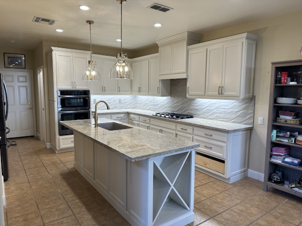 peirce kitchen remodel island after